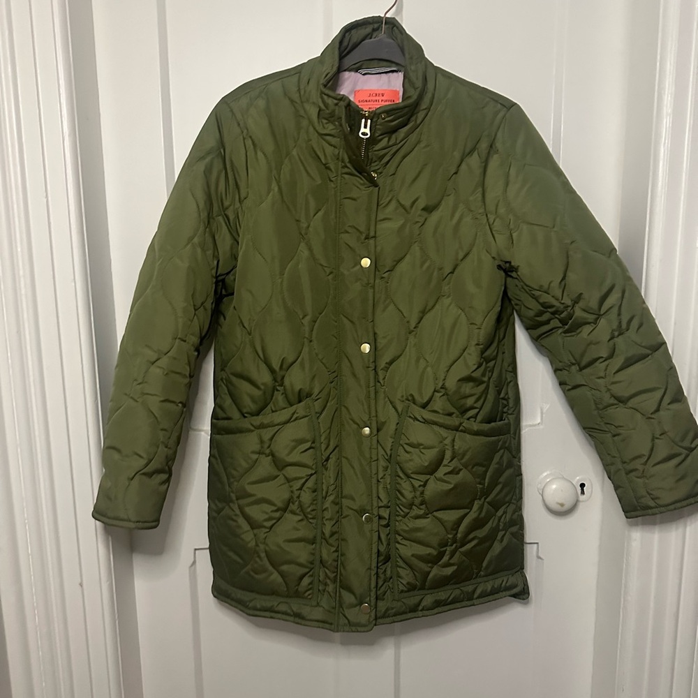 J. Crew Women’s Quilted Jacket - size M